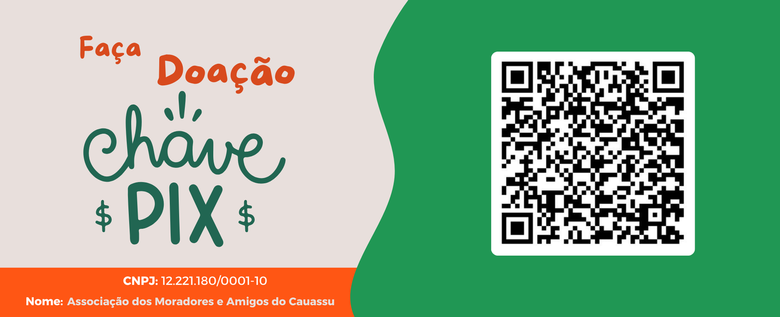 Faça sua doação com CNPJ